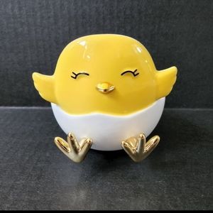 New Bath & Body Works Easter Chick 7 oz Jar Candle Holder